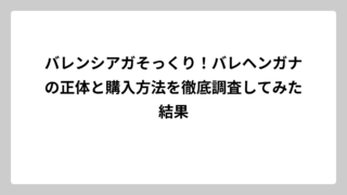 バレンシアガそっくり！バレヘンガナの正体と購入方法を徹底調査してみた結果